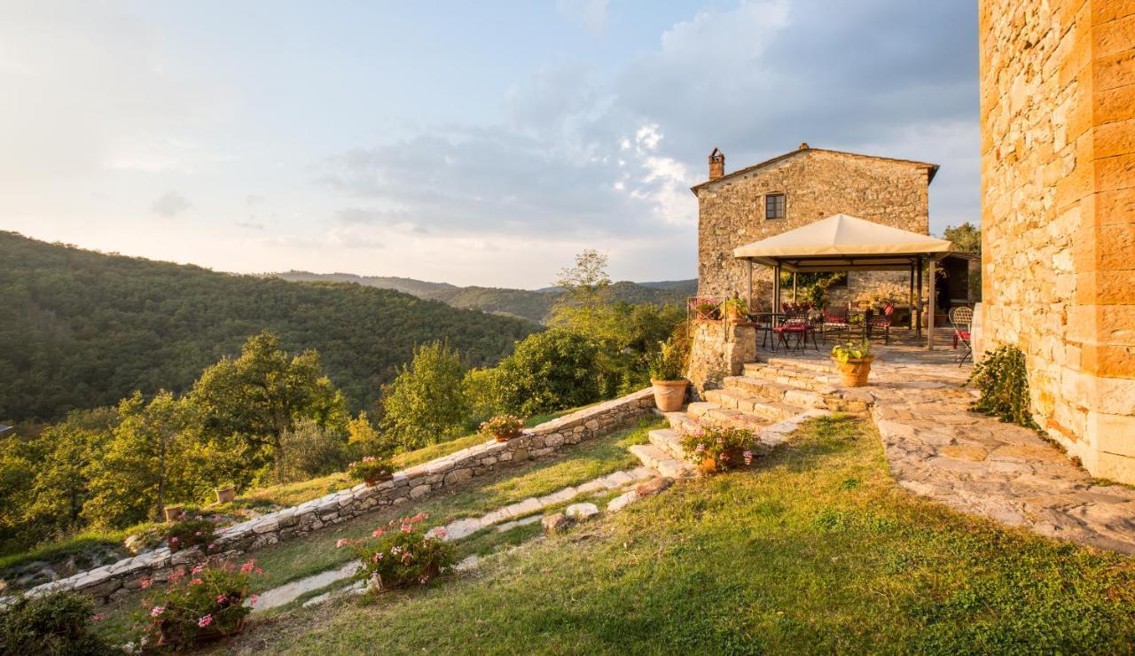 Borgo Livernano - Farmhouse With Pool Radda in Chianti Exterior photo